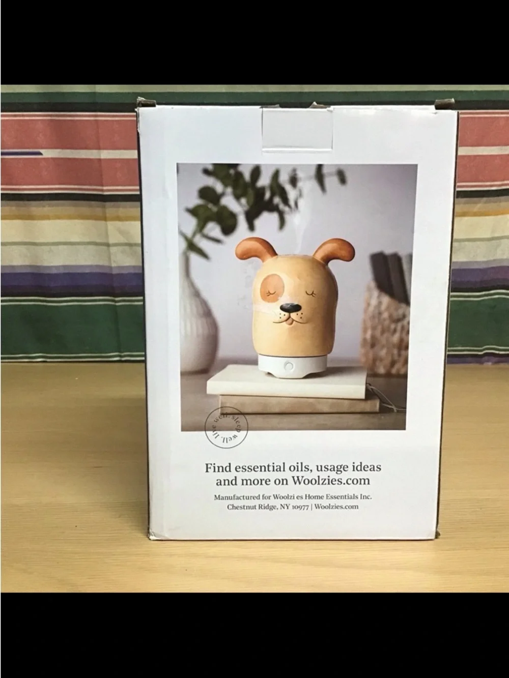 New Woolzies Ultrasonic Diffuser Dog Themed